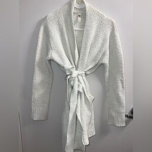 SKIMS Women's Cozy White Robe